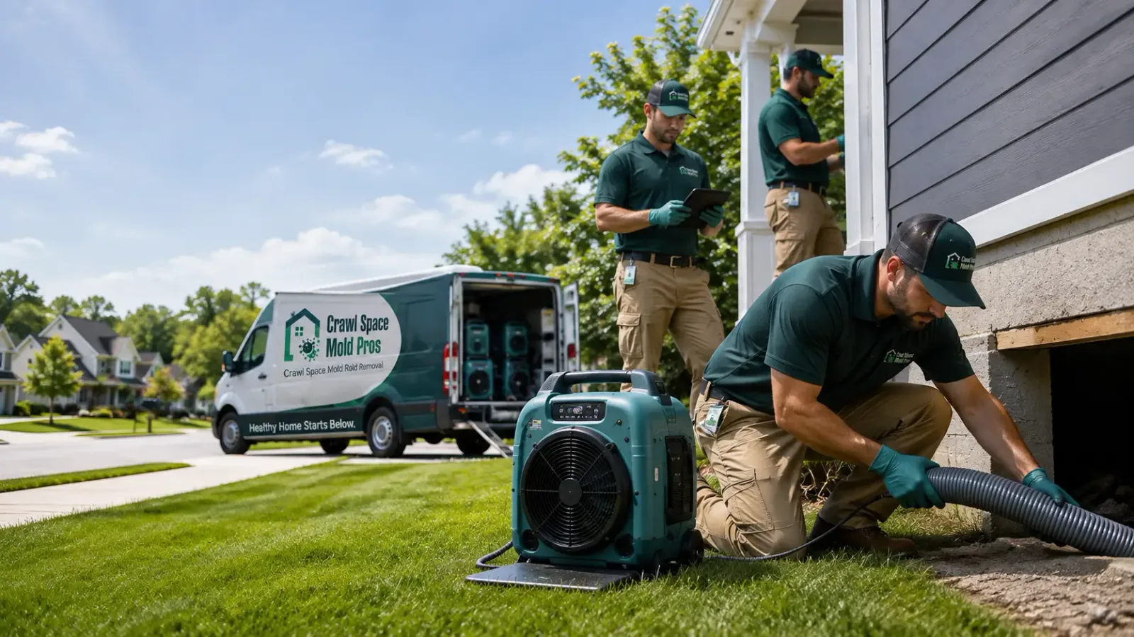 Crawl Space Mold Removal in Paducah, KY